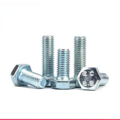 China High Quality Carbon Steel/40Cr/35Crmo/ss DIN933/931 Bolts And Nuts Hardware Fastenerm 6x12 Bolts for sale