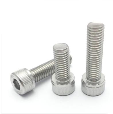 China Best Selling Stainless Steel Allen Screw M8 Hex Din912 316 Stainless Steel Screws 12.9 Grade Hex Socket Bolt With Countersunk Head for sale