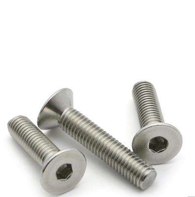 China DIN7991 Ect Hexagon Construction Socket Countersunk Head Screws for sale