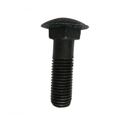 China Black Hot Sales Good Price Carriage Bolt DIN603 Mushroom Black Main Head Round Carriage Bolt for sale