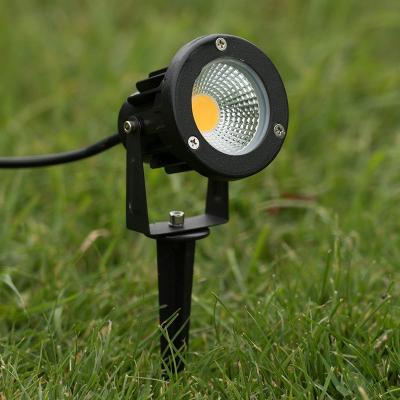 China Outdoor Waterproof Led Garden Spike Light Spike Courtyard Lamp Garden Landscape Ip65 Spot Light AC110-240V 7w for sale