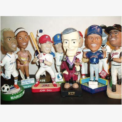 China Wholesale Custom Flip Modern Europe Resin Dodgers Baseball Bobbleheads Home Decoration Small Tabletop Decor Bobbleheads For Car for sale