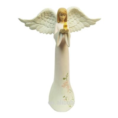 China Cheap Christmas Angel Europe America Decoration Wholesale Home Figurine Resin Statue for sale