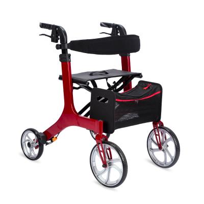 China China Portable Folding Lightweight Aluminum Rollator, Folding Rolling Walker, 10