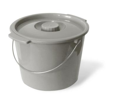 China Commode Pail With Lid spare pp and handle for replacement for sale