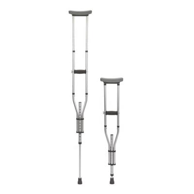 China Aluminum Alloy Aluminum Lightweight Adjustable Health Care T Supporting Crutch Walking for sale