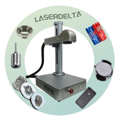 China LaserDelta Air Cooled Portable 20w Fiber Laser Marker , Ultra Light 10kg Weigh M5 Pro Laser Marking Machine for sale