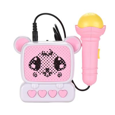 China Best Educational Gift for Kids Girls Wake Up Music Box Musical Microphone Talent Musical Toys for Children for sale