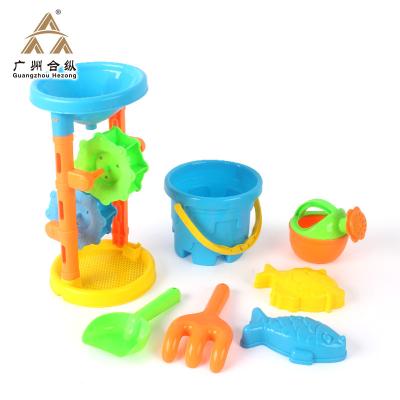 China Summer Outdoor Games Children's Beach Toys Sand Digging Toys Beach Sand Tool Toy Set For Children for sale