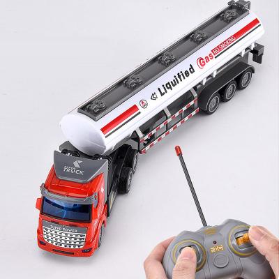 China Best RC Hobby Gift For Kids Detachable Container Simulation Container Truck RC Car Head Toys for sale