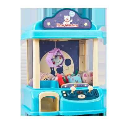 China With Light and Music Kids House Coin Operated Mini Electronic Claw Catcher Mini Vending Catch Doll Game Machine Toys For Children for sale