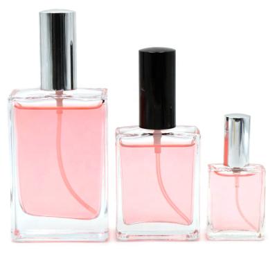 China Industrial Outdoor PUMP Body Cosmetic Glass Set Hot Weather Ladies Perfume Bottle Perfume Spray Glass 15ml 50ml 100ml for sale