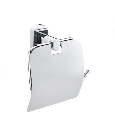 China Wenzhou Factory Modern Paper Towel Holder Zinc Round Wall Mounted Toilet Paper Holder for sale