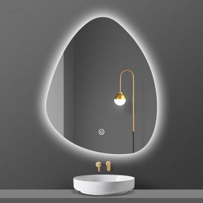 China Hotel Home Bathroom Anti Fog Smart LED Mirror Light Wall Mounted Bathroom Mirror With Lights for sale