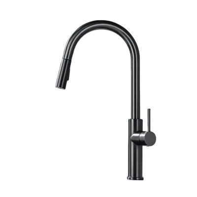 China Modern Economic Rotary Kitchen Faucet 360 Spout Sprayer Chrome Kitchen Faucet Brass Faucet for sale