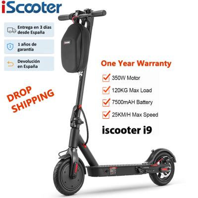 China iScooter 350W Smart and Convenient Electric Adult Scooter Foldable Kick Kick Scooters 8.5 25km/h Mini Smart Scooter No Tax for sale