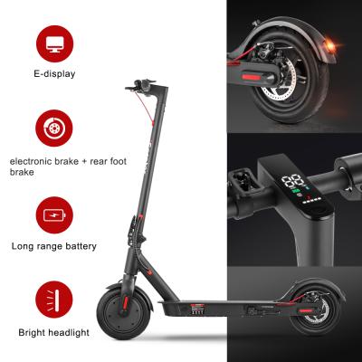 China iScooter i9 350W 25km/h 8.5 Inch e Scooter Adjustable Height Inflatable Tires Electric Scooter Adult for sale