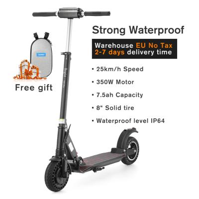 China EU Warehouse IP64 Best Firm e Scooter Kick Electric Foldable Electric Scooter 36V 30km/h Electric Scooter for sale