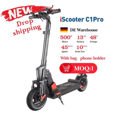 China 13ah 45kmh 500w C1pro standard fast electric scooter Eu warehouse self-balancing adult electric scooters for sale