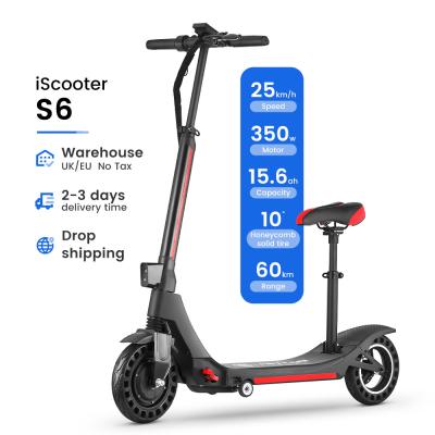 China Flexible Folding 10 Inch Electric Scooters S6 15.6 AH Adult Electric Scooter Free Shipping To UK for sale