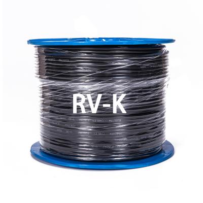 중국 Power Distribution Power Cable RV-K XLPE Insulated PVC Sheath Electric Cable Circular Wire XLPE Cable Prices 판매용