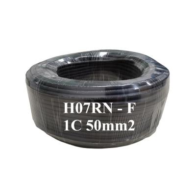 Κίνα Excellent Resistance H07RN-F EN50525-2-21 1core 50mm2 450/750V Electrical Wire Cable House Electrical Wiring Materials Rubber Flexible Wire Cables προς πώληση