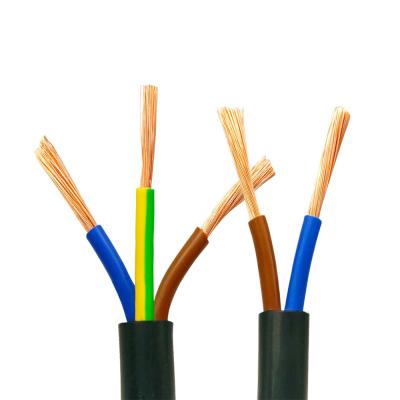 China Direct Selling High Strength Flexible Cable 300 PVC 300V Chamber Wiring Electrical Cable Chamber Safety Electrical Wire à venda