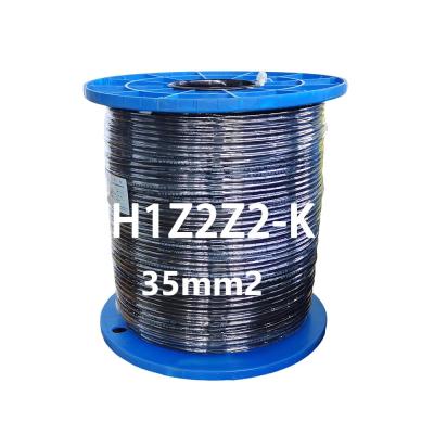 中国 Industrial High Quality DC Cable For H1Z2Z2-K 35mm2 Solar Photovoltaic Solar Cable Electrical Cable 販売のため