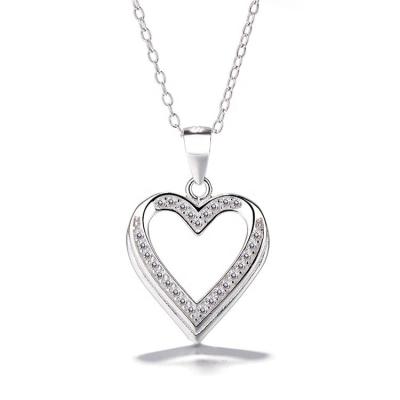 China FASHIONABLE Pendant 925 Pendant Necklace Silver Heart Fashion Pendant Charm for sale