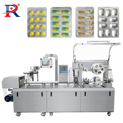 China New Condition Food Thermoforming Dpb-250 Custom Pill Flat Plate Capsule Effervescent Package Packaging Machine for sale