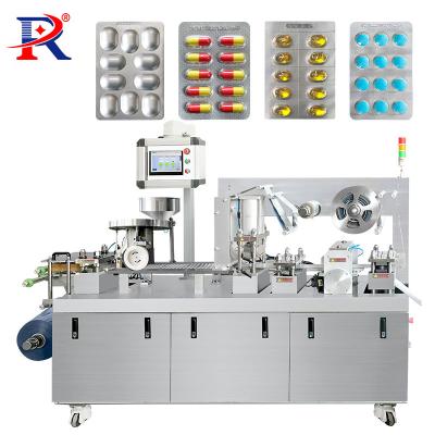 China Medical Food Pharma Capsule Tablet Pill Blister Packing Packaging Machine for Tablet Capsule Pill for sale