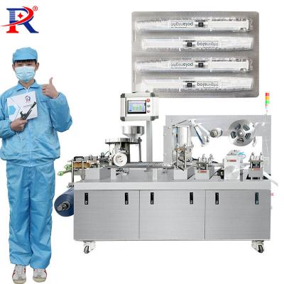 China Medical Food Three Year Warranty Blister Dialysis Paper Syringe Blister Packing Machine for sale