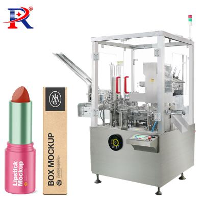 China 125 Merchandise Cartons / Min Automatic Cartoning Machine For Soap Bars Lipsticks for sale