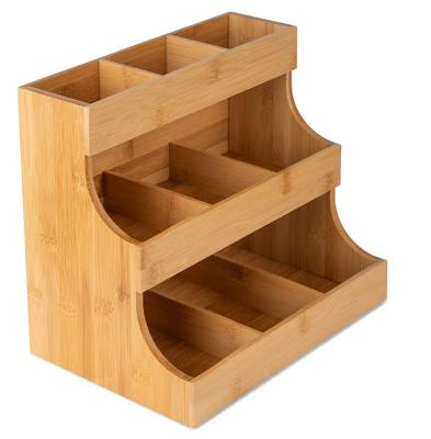 China Eco - Friendly Factory Manufacture Multi - Function Wood Wooden Storage Racks for sale