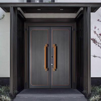 China Easily Assembled Luxury Aluminum Doors for Modern Residential Buildings for sale