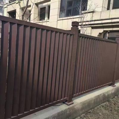 China Easily Assembled MADE IN CHINA low maintenance aluminum fence heavy duty steel fence panels for sale