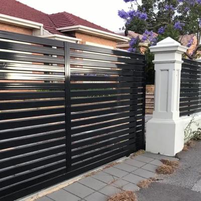 China Easily Assembled Decorative Garden Fence Cladding Anti Clump Backyard Sheds Fence Walls Outsidehigh Security Systempost And Rail Fencing for sale