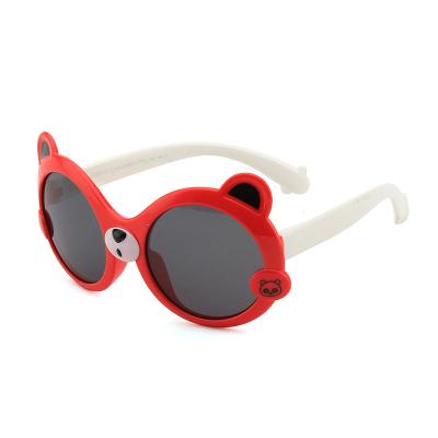 China High Quality Fashion Frame Girl Shape Sunglasses Cute Bear Kid Sunglasses Boy Shade Sunglasses For Child for sale