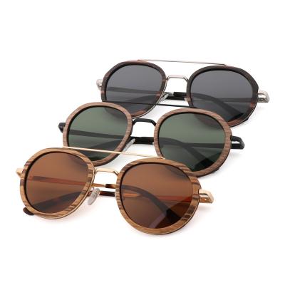 China Sunglasses 2021 factory price sale female sunglasses fashion bamboo wood sunglasses hot glass with high quality for sale