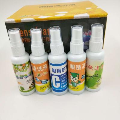 China 2021 Wholesale Lens Spray Eyewear Lens Cleaner Factory Computer Mobile Phone Screen Care Cleaner Sunglasses Remover for sale