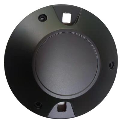 China Stocked High Quality Big Dome Tweeter Black Metal Loudspeaker Back Cover For Car Audio System for sale