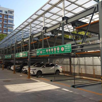 China Smart Type Auto Parking Lift-Sliding Multi Layer Car Parking System for sale