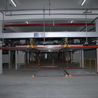 China Automatic Parking Underground Garage Mechanical Automatic Parking Two Level Lift for sale