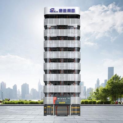 China CE Certificated Good Quality Vertical Rotary Car Auto Mechanical Parking System 2350KGS 11 Layers for sale