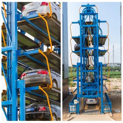 China Hot Sale Vehicle Parking Lifting Equipment/Stereo Garage/Parking System 2350KGS Vertical Circulation for sale