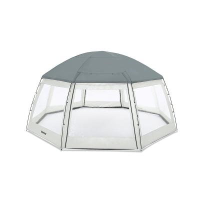 China Pool Bestway Outdoor 58612 Flowclear 19ft 8in X 19ft 8in X 9ft 8in Around Cover Tent Pool Dome for sale