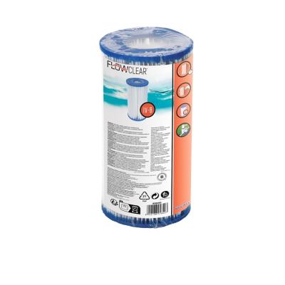 China Bestway 58095 Flowclear 2500 Gal Clean Sift Dirt Water Water Fun Places Cartridge Pool Filter for sale