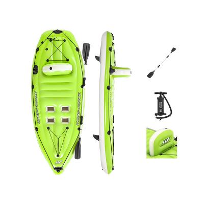 China Fishing Recreation Bestway 65097 Hydro 8ft 10in X 39in Include Pump Koracle Inflatable Fishing Kayak for sale