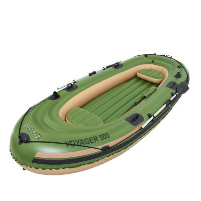 China Warter Sports Area Bestway 65001 Hydraulic Force Voyager 500 Raft Set 11ft 5in x 56in Inflatable Fishing Boat for sale