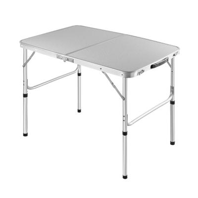 China Whotman Portable Convenient Use Easy Carry Camping Aluminum Folding Table for sale